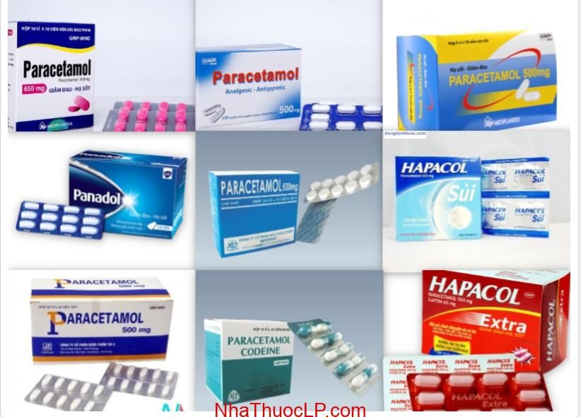 Paracetamol thuoc gi Thuoc Paracetamol 500mg