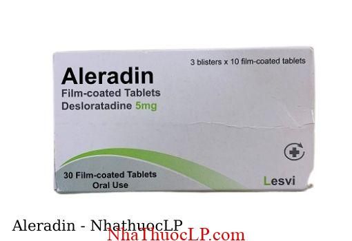 Thuoc Aleradin dieu tri di ung theo mua