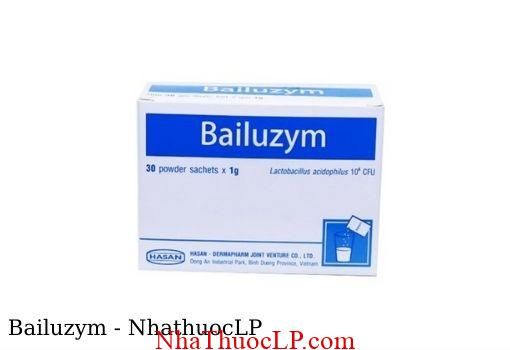 Thuoc Bailuzym ho tro duong tieu hoa