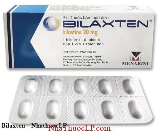 Thuoc Bilaxten dieu tri di ung theo mua