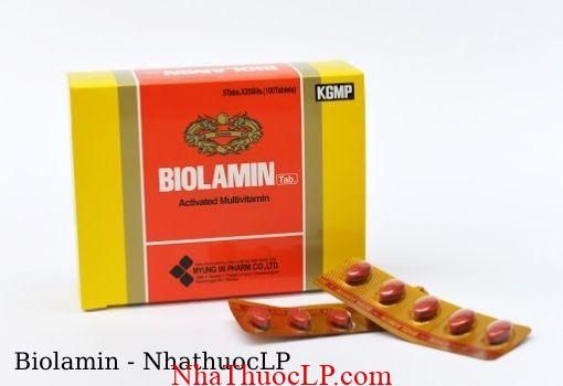 Thuoc Biolamin bo sung vitamin 1
