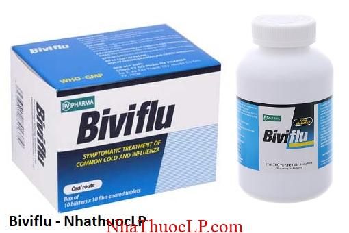 Thuoc Biviflu dieu tri giam dau ha sot