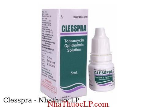Thuoc Clesspra dieu tri nhiem khuan mat