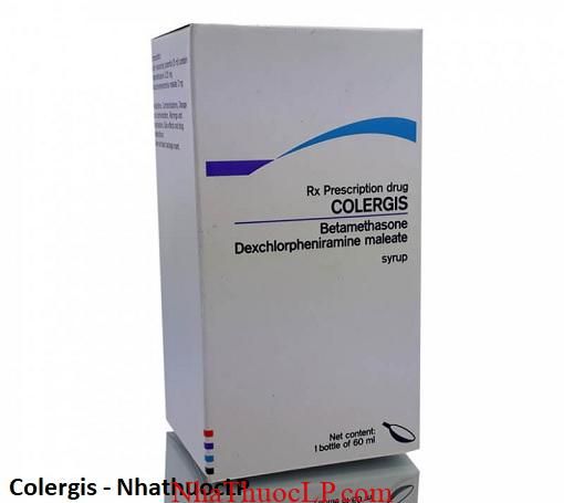 Thuoc Colergis dieu tri cac tinh trang di ung