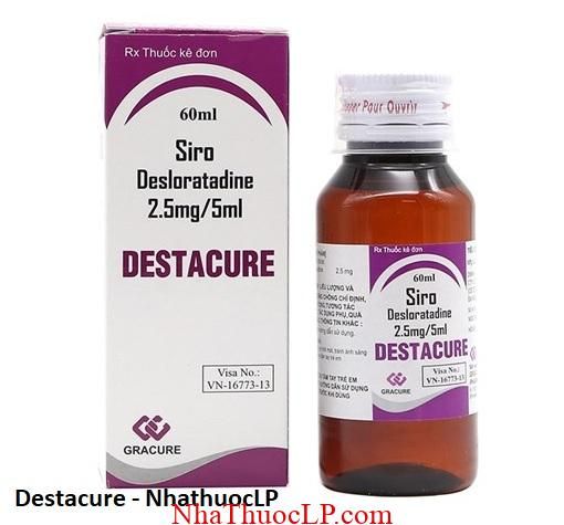 Thuoc Destacure dieu tri di ung