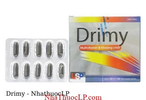 Thuoc Drimy bo sung vitamin va khoang chat