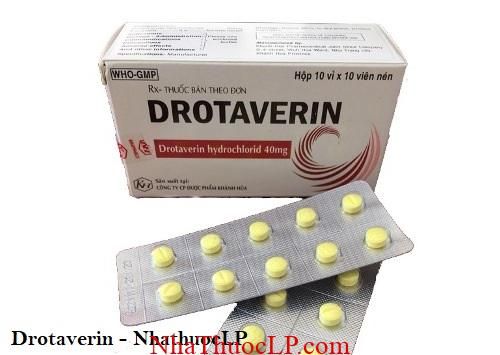 Thuoc Drotaverin dieu tri co that hoac co giat cac co tron trong da day va tim