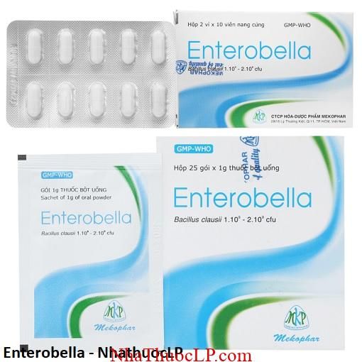 Thuoc Enterobella dieu tri tieu chay
