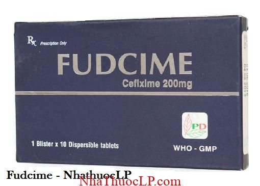 Thuoc Fudcime dieu tri nhiem trung do vi khuan