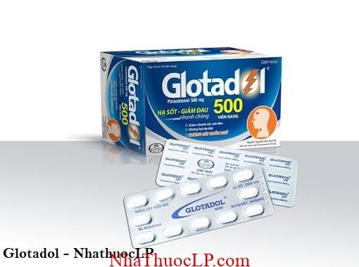 Thuoc Glotadol dieu tri giam dau ha sot