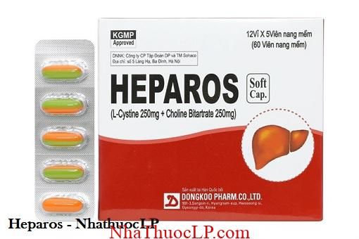 Thuoc Heparos dieu tri roi loan chuc nang gan