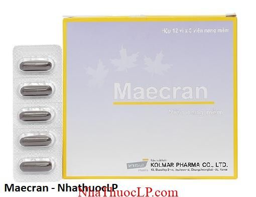 Thuoc Maecran ho tro tang cuong suc khoe