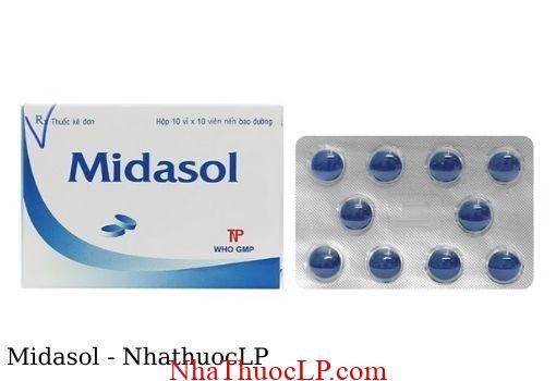 Thuoc Midasol dieu tri benh duong tiet nieu
