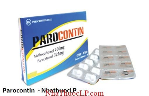Thuoc Parocontin giup giam dau do co that co