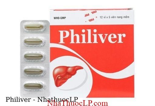 Thuoc Philiver dieu tri cac benh ve gan