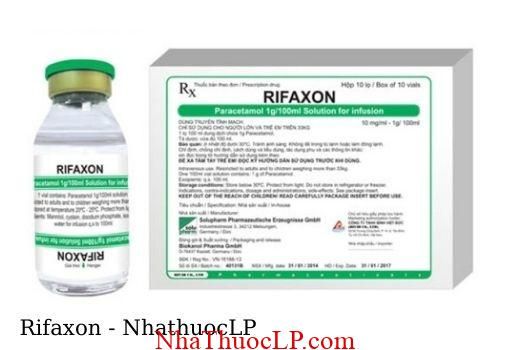 Thuoc Rifaxon dieu tri giam dau ha sot