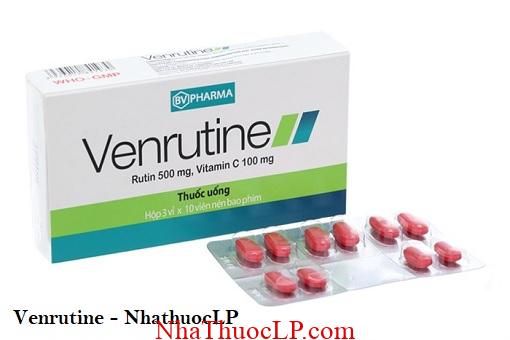 Thuoc Venrutine dieu tri cac benh ve mach mau