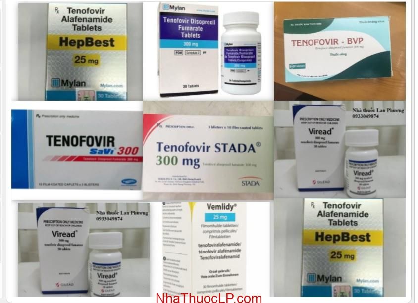 Thuoc tenofovir 300mg cong dung gia ban nhathuoclp