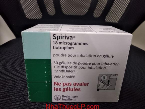 Thuốc Spiriva 18mcg Tiotropium điều trị tắc nghẽn phổi mãn tính (1)