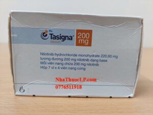 Thuốc Tasigna 200mg Nilotinib điều trị ung thư máu nhiễm sắc thể Philadelphia 1