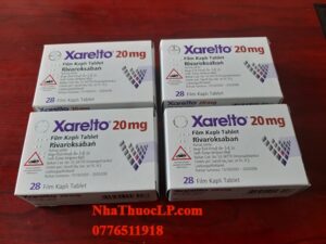 Thuốc Xarelto 20mg Rivaroxaban chống đột quỵ chống đông máu 1