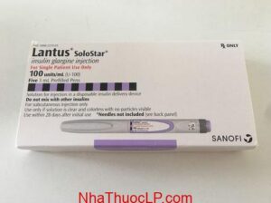 Thuoc Lantus solostar 100Uml Insulin glargine dieu tri benh tieu duong (3)