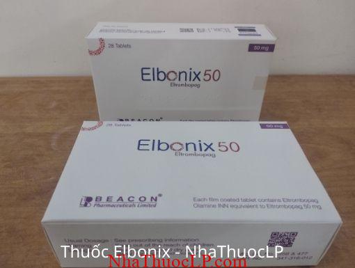 Thuốc Elbonix 25mg 50mg Eltrombopag điều trị giảm tiểu cầu ...